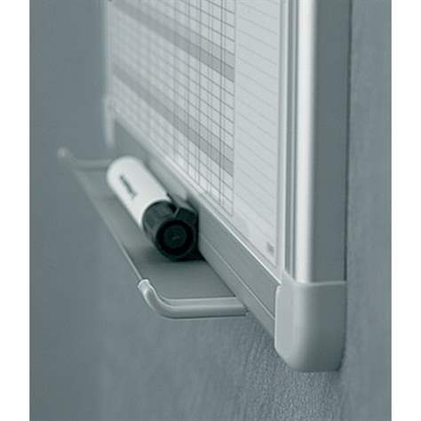 Weißwandtafel mit Jahresplanung-Druckraster, magnetisch, 1200 x 900 mm - Bild4