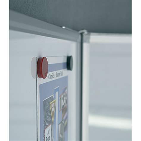 Fünf-Flächen-Weißwandtafel, magnetisch, 1800/3600 x 1200 mm - Bild5