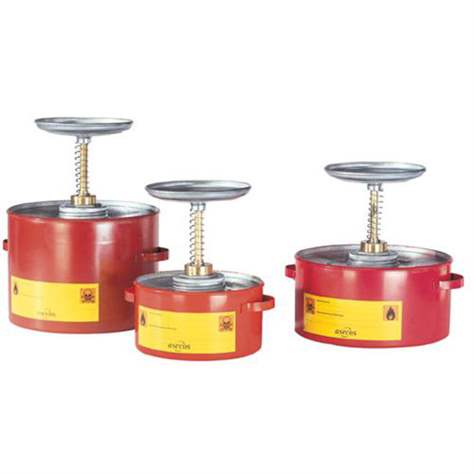 Sparanfeuchter aus Stahl ca. 2-l, rot lackiert - Justrite Manufacturing Company, L.L.C. - Bild3