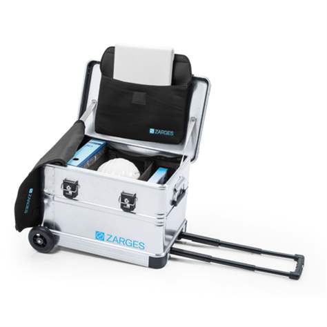 Tasche mit 4 Trennwänden für Profi-Aluminiumbox, Volumen 60 l