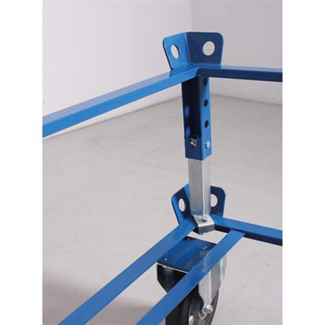 Aufsatzrahmen für Fahrgestelle 1200x800 mm, Tragfähigkeit 500 kg - Cordes - Bild2