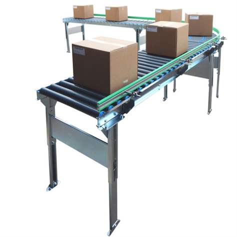 Rollenbahn mit Kunststoffrollen (Achsabstand 100 mm), Gerades Modul 1 m - Bild2