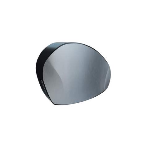 Dispenser hârtie de toaletă Mercury, capac din oțel inoxidabil.