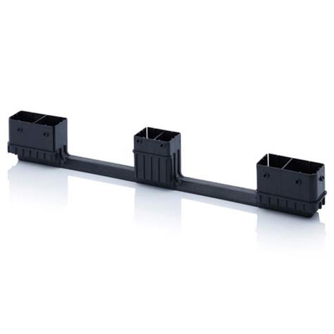 Aussenkufe für farbige BigBoxen 1200x1000 mm, Farbe schwarz