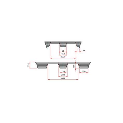 INKA Paletten aus gepresstem Holz 800x1200 mm, Traglast 900 kg, VE 10 Stück - INKA Paletten - Bild4