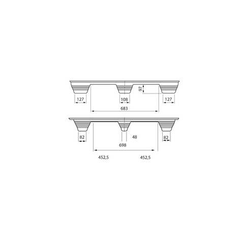 INKA Paletten aus gepresstem Holz 1140x1140 mm, VE 10 Stück - INKA Paletten - Bild4