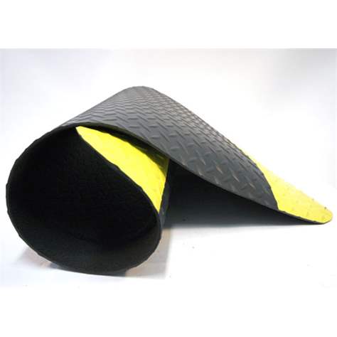 Arbeitsplatzmatte Deckplate Safety 1,5 x 0,9 m, Schwarz mit gelbem Rand - COBA Europe GmbH - Bild6