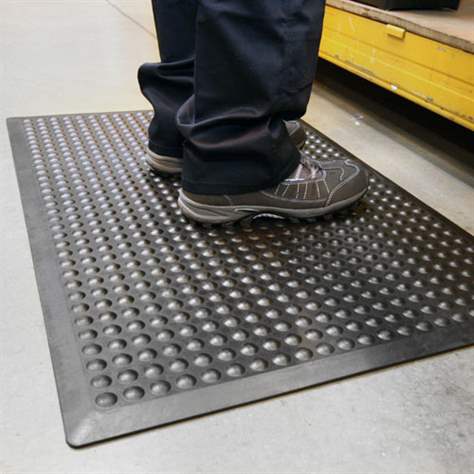 Arbeitsplatzmatte Bublemat 0,9 x 0,6 m, Schwarz - COBA Europe GmbH - Bild6