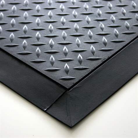 Arbeitsplatzmatte Comfort-Lok 0,8 x 0,7 m, Schwarz - Mittelstück - COBA Europe GmbH - Bild4