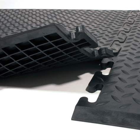 Arbeitsplatzmatte Comfort-Lok 0,8 x 0,7 m, Schwarz - Mittelstück - COBA Europe GmbH - Bild6