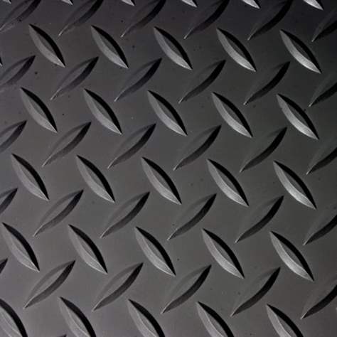 Industrie-Arbeitsplatzmatte Deckplate Safety, Laufender Meter 0,9 x lm, Schwarz mit gelbem Rand - COBA Europe GmbH - Bild2