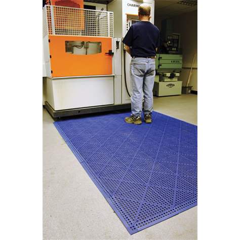 Nassraummatte Flexi-Deck 0,3x0,3 m, Farbe Blau, VE 9 Stück - COBA Europe GmbH - Bild3