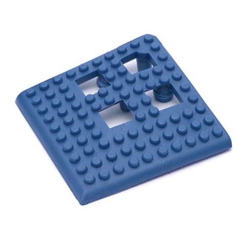 Accesoriu - colț cant de acces Flexi-Deck, culoare albastru, unitate ambalare 4 buc. - COBA Europe GmbH