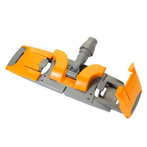 Cărucior curățenie capacitate 20 l inclusiv presă mop, suport mop cu cârpă și mop - imagine2