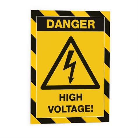 Rámčeky SECURITY A4 samolepiaci, magnetické, farba žlto-čierna, balenie 10 ks. - DURABLE Hunke & Jochheim GmbH - obrázok10