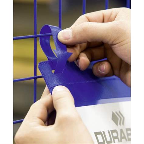 Dokumenten-Einstecktasche mit Lasche, DIN A4 (quer) , VE 50 Stück - DURABLE Hunke & Jochheim GmbH - Bild4