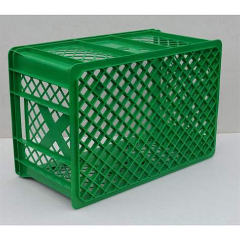 Kunststoff-Stapelbehälter Euro300, 600 x 400 x 300 mm, Wände durchbrochen, Farbe grün. - Bild4