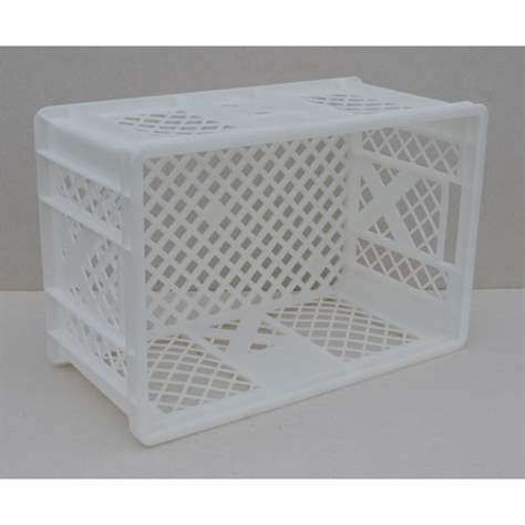 Kunststoff-Stapelbehälter Euro300, 600 x 400 x 300 mm, Wände durchbrochen, Farbe weiß - Bild3