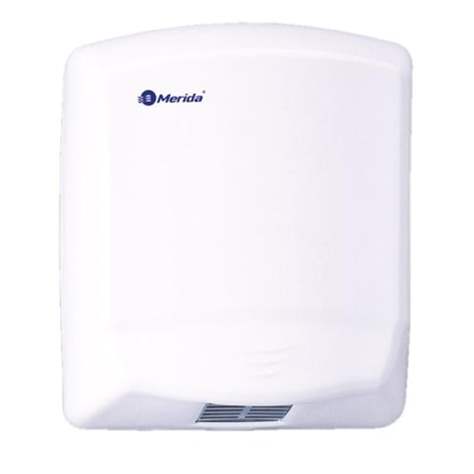 Uscător pentru mâini OPTIMA, tablă de oțel, alb