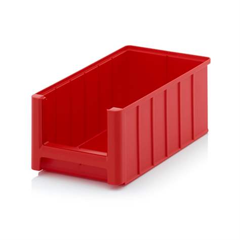 Regálová přepravka SK, červená, d x š x v: 350 x 210 x 150 mm