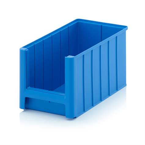 Regálová přepravka SK, modrá, d x š x v: 350 x 210 x 200 mm