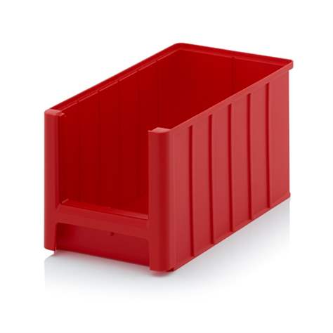 Regálová přepravka SK, červená, d x š x v: 350 x 210 x 200 mm