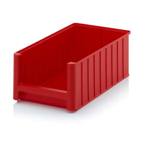 Regálová přepravka SK, červená, d x š x v: 500 x 310 x 200 mm