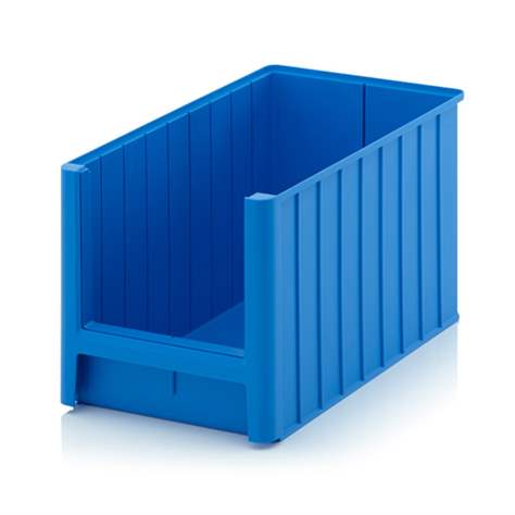 Regálová přepravka SK, modrá, d x š x v: 500 x 310 x 300 mm