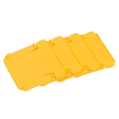 Kleinteile-Sortimentskoffer 370 x 295 x 60 mm, variabel, transparent, VE 6 Stk. - Bild3