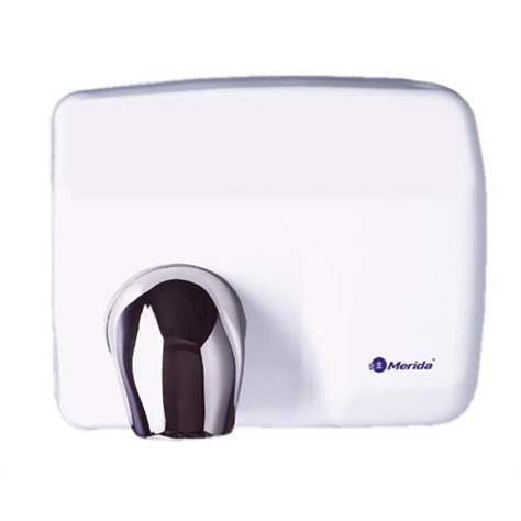 Uscător pentru mâini SANIFLOW, tablă de oțel, alb