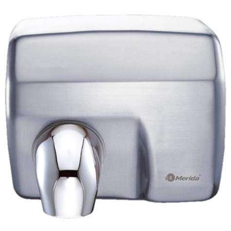 Uscător pentru mâini SANIFLOW, tablă de oțel, oțel inoxidabil mat