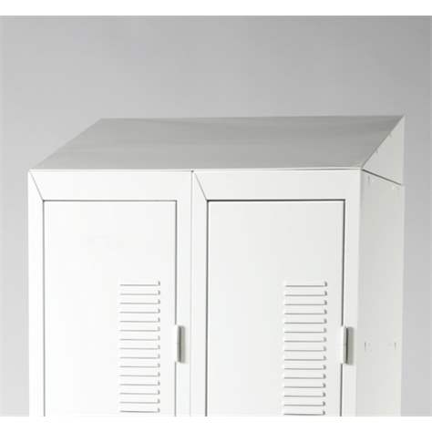 Schrägdach für den zerlegten Spindschrank 2x300 mm, Lichtgrau RAL7035 - Kovona Lysa nad Labem