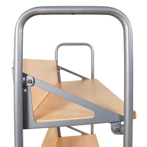 Ordnerwagen, 2 neigbare Böden, Traglast 50 kg, LxBxH: 900x300x920 mm - Konga Mekaniska Verkstad AB - Bild2