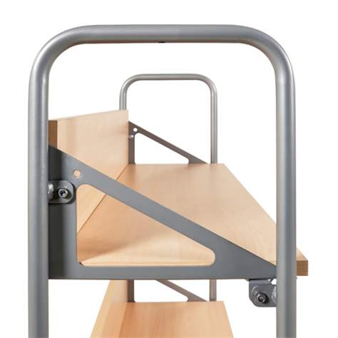 Ordnerwagen, 2 neigbare Böden, Traglast 50 kg, LxBxH: 900x300x920 mm - Konga Mekaniska Verkstad AB - Bild3