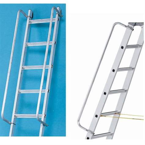 Einseitiger Handlauf, Länge 1270 mm, links oder rechts verwendbar