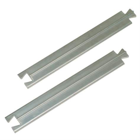 Schienen-Mittelstück zum Hygiene-Regal MESH, Länge 1000 mm, 1 Paar