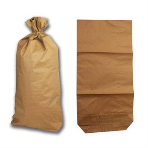 Sac din hârtie 80 l, HxLxl: 900x500x180 mm, culoare maro, unitate ambalare 100 buc.