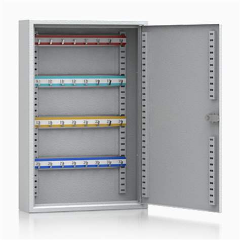 Schlüsselschrank, 32 Haken, HxBxT: 450 x 300 x 80 mm