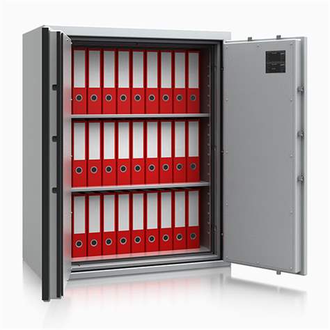 Feuergeschützter leichter Tresor, 1170 x 950 x 510 mm