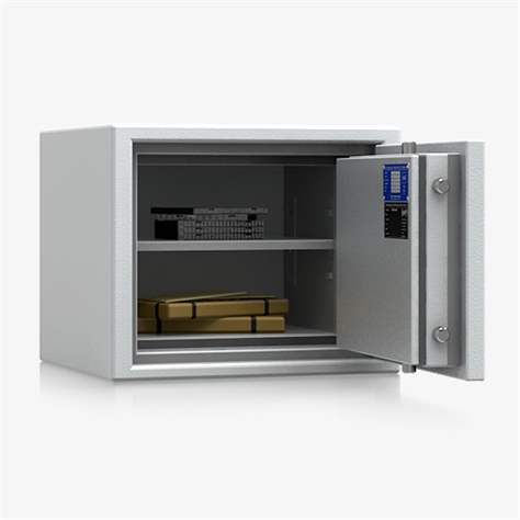 Seif anti-foc - dulap de siguranță cu protecție contra incendiului (clasa S60P, S2), HxLxl: 380x463x427 mm, greutate 90 kg, 1 polițe