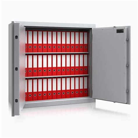 Sicherheitsschrank S2, Doppel-Flügeltüren, H x B: 1200 x 1260 mm