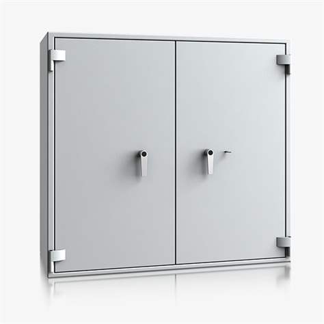 Sicherheitsschrank Klasse S60P und S2, Außen: 1189 x 1282 x 559mm, Gewicht 516kg, 2 Fachböden - Bild2