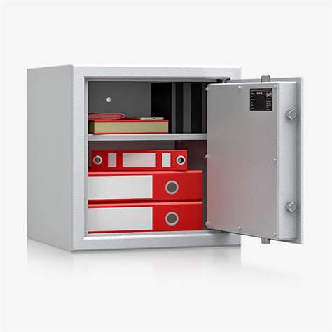 Dulap de siguranță universal - treaptă siguranță S2 - EN 14450, clasa B - VDMA, dim. ext. HxlxL: 432x426x426 mm