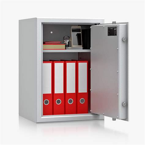 Dulap de siguranță universal - treaptă siguranță S2 - EN 14450, clasa B - VDMA, dim. ext. HxlxL: 606x426x426 mm