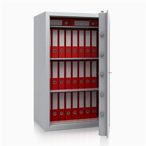 Seif - dulap de siguranță înălțime x lățime: 1236 x 736 mm