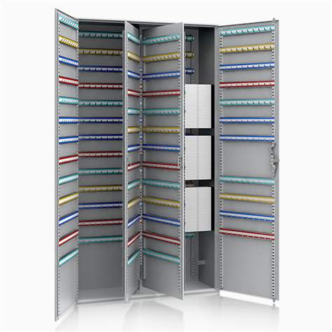Schlüsselschrank, 1020 Haken, HxBxT: 1300 x 730 x 250 mm