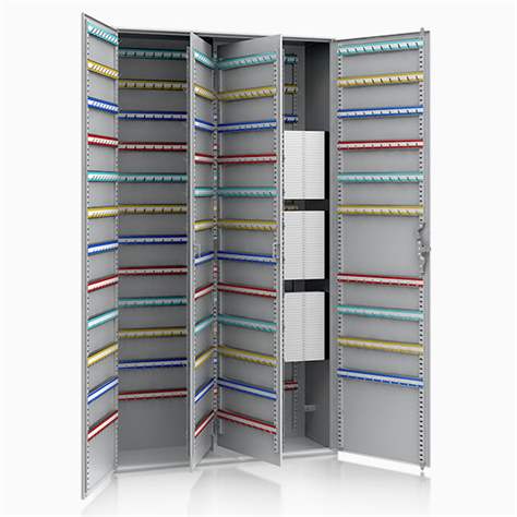 Schlüsselschrank, 940 Haken, HxBxT: 1300 x 730 x 250 mm