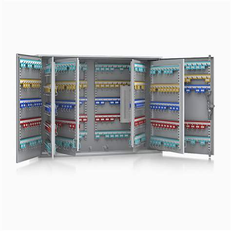 Schlüsselschrank, 600 Haken, HxBxT: 550 x 730 x 205 mm