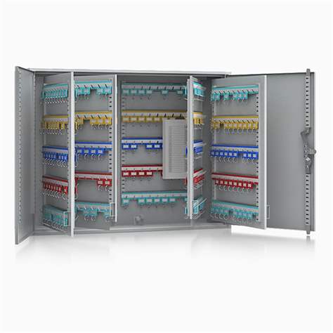 Schlüsselschrank, 500 Haken, HxBxT: 550 x 730 x 205 mm