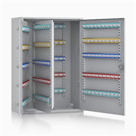 Schlüsselschrank, 300 Haken, HxBxT: 550 x 380 x 205 mm